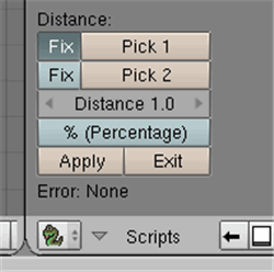 Interface do Script