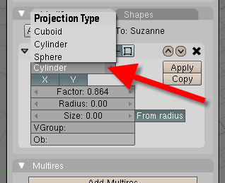 Modificador Cast 4