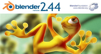 Blender 2.44 Splash Screen