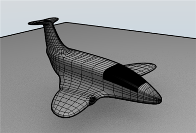 Render Wire Avião