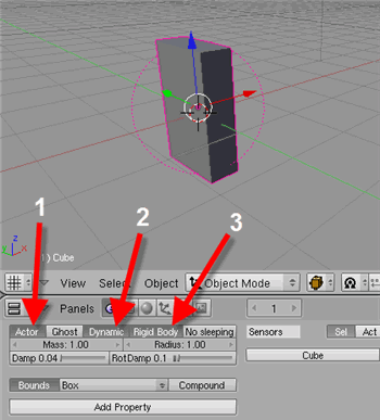 Blender Rigid Body 02