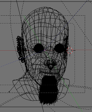 Modelagem facial - Blender