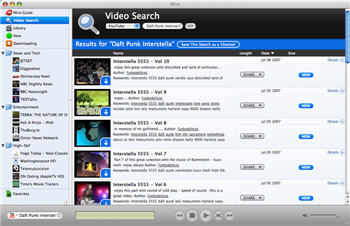 Miro - Player de vídeo Gratuito - Baixar Youtube - Bittorrent