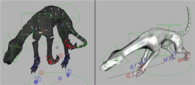 Tutorial personagem quadrúpede Houdini