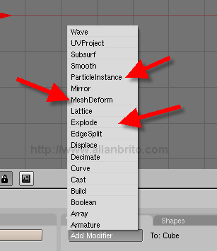 Blender SVN Modificadores