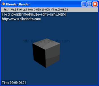 Blender SVN Render com Stamp