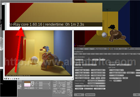 Blender e V-Ray