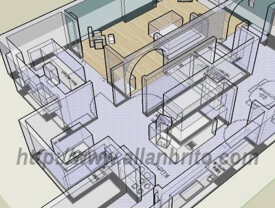 Maquete eletrônica com SketchUp