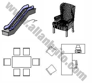 Blocos para AutoCAD e Revit