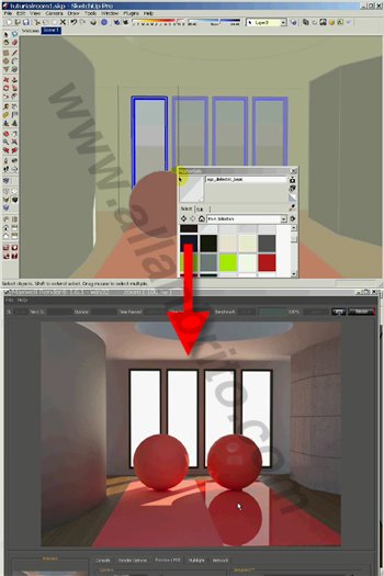 Render com SketchUp