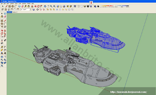 tutorial-sketchup-modelagem-veiculos-naves-mecanica