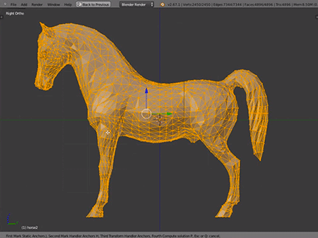 Modelagem 3d por deformação