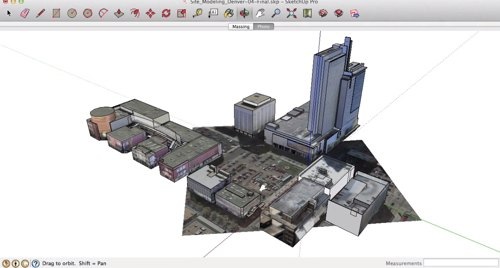 Modelagem de terrenos com SketchUp