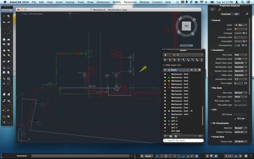 AutoCAD para Mac 2014