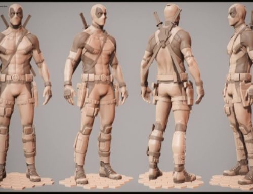 Deadpool: Modelagem 3d e MOCAP do filme