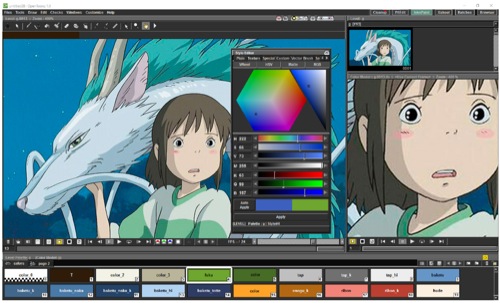 Software de animação 2D e Flash