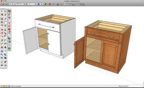 sketchup componentes