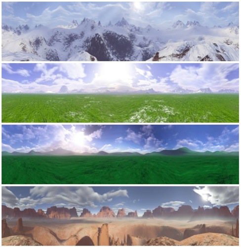 Download gratuito de 18 Skyboxes