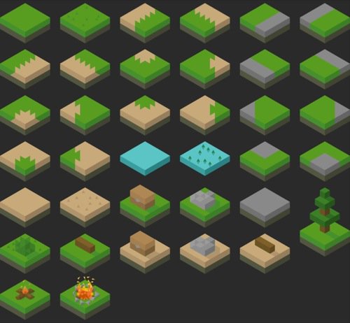 4 tilesets gratuitos para produção de jogos 2D - Allan Brito