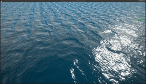 água na Unreal Engine