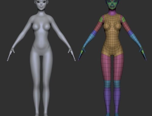 Personagem feminina gratuita para ZBrush