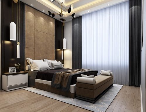 Quarto completo no SketchUp e V-Ray: Download gratuito