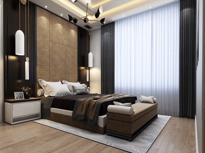 Quarto completo no SketchUp e V-Ray Download gratuito